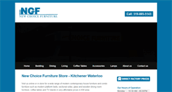 Desktop Screenshot of newchoicefurniture.com